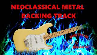 Yngwie Malmsteen Style Neoclassical Metal Backing Track in Ab minor [upl. by Lynette566]