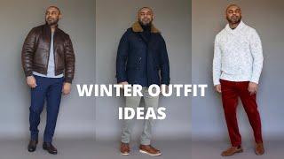 5 EASY Mens Winter Outfit Ideas [upl. by Akiemehs]