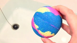 LUSH Intergalactic Bath Bomb [upl. by Ainahpets362]