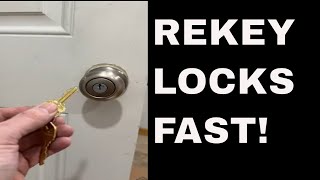 Kwikset Smartkey Rekey  Change Locks FAST  shorts [upl. by Boeschen86]