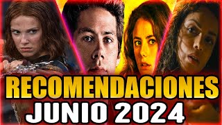 LAS MEJORES RECOMENDACIONES DE PELICULAS EN NETFLIX  JUNIO 2024 [upl. by Nabatse]