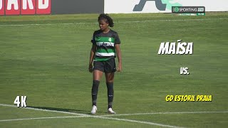 Maísa vs GD Estoril Praia  Liga BPI 30082024  4K [upl. by Karlan]