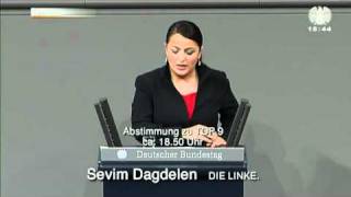 Sevim Dagdelen DIE LINKE Das Stabilisierungs und Assoziationsabkommen mit Serbien ablehnen [upl. by Phoebe447]