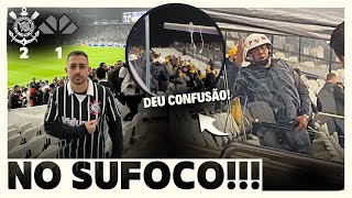 VLOG 8  PARECIA MAIS UMA NOITE TRISTE MAS A TORCIDA FERVEU E VIRAMOS  Corinthians 2 x 1 Criciúma [upl. by Aloiv]