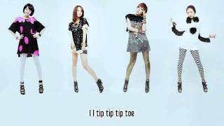 HD JQT 제이큐티  Tip Toe EngRomHangul [upl. by Notwen]