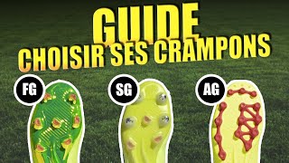 Quels crampons choisir quelle surface  moulés vissés FG SG AG  footpack [upl. by Ameen400]