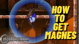 How to get Magnes in Castlevania Order of Ecclesia [upl. by Rorke275]