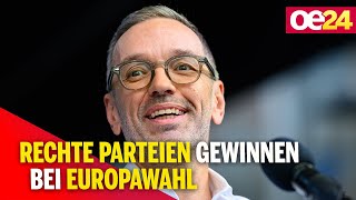 Rechte Parteien gewinnen bei Europawahl [upl. by Gottwald42]