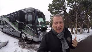 2016 Entegra Anthem RV in winter part 2 [upl. by Nylavad234]