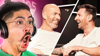 WHEN ZINEDINE ZIDANE MET LIONEL MESSI  CASTRO REACTS [upl. by Kingston594]