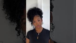 Upgrading the puff with KeraCare CurlEssence naturalhairstyles [upl. by Enaht]