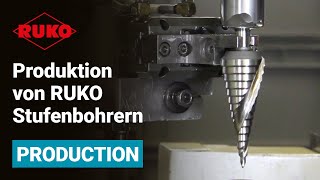 Produktion von RUKO Stufenbohrern [upl. by Dickman913]