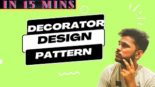 🔥 Decorator Design Pattern in 15 Minutes  Low Level System Design Interview Questions [upl. by Larry]