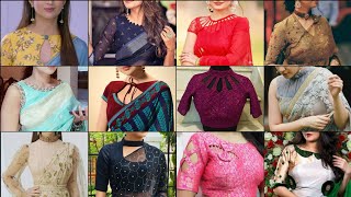 New Fashionable Front Neck Blouse Designs Close Neck Blouse Designs Latest Blouse Neck Designs 2024 [upl. by Assital198]