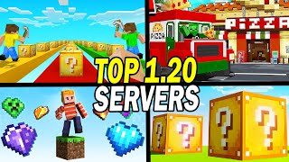 Top 10 Best Minecraft Servers To Play Now [upl. by Aihsetan224]