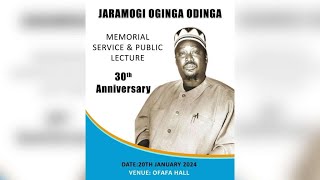 LIVE Jaramogi Oginga Odinga 30th Memorial Church Service St Stephens Cathedral ACK [upl. by Ieso]