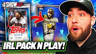 This Team Is NASTY 🔥 Real Packs Build My Team In MLB The Show [upl. by Noell]