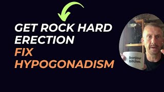 Get Rock Hard Erection Fix Hypogonsdism amp Low Testosterone Symptoms [upl. by Trever]