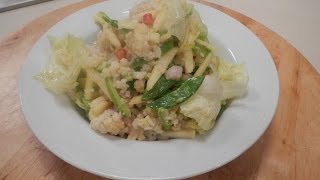 Crabmeat Apple Salad  Sanjeev Kapoor Khazana [upl. by Ebbarta]