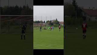 Bramkarz strzela rzut karny football [upl. by Mcdonald]