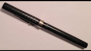 Waterman 12 w a wet noodle nib [upl. by Aliel]