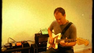 Danelectro Reel Echo with Jazzmaster [upl. by Yreva]