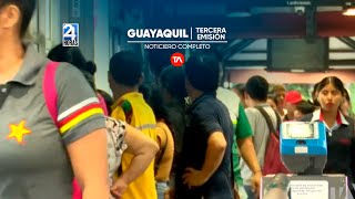 Noticiero de Guayaquil Tercera Emisión 19092024 [upl. by Jerrold357]