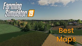 The BEST Maps In Farming Simulator 19 [upl. by Latterll]