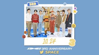 ENG SUB 211024 ATEEZ 3RD ANNIVERSARY TWITTER SPACE [upl. by Albion]