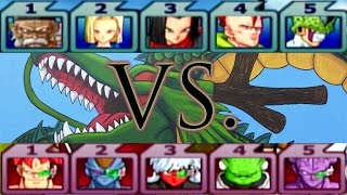 Dragon Ball Z Budokai Tenkaichi 3 Duel Team Androids vs Team Ginyu Force [upl. by Guimar]