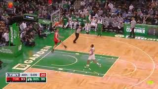 Svi Mykhailiuk reverse dunk vs boston celtics [upl. by Croft]