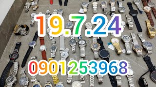 19724 Đồng Hồ Si  Teintop Dominic Fossil Smartwatch Lad Weather Guionnet Casio Citizen Elgin [upl. by Oiramd]