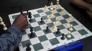 blitz chess in washington square park silverfuturist style [upl. by Dleifniw]