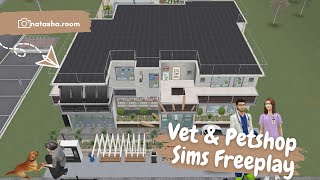 Sims Freeplay  Vet amp Pet Shop  Floor Plan  Natasha Room [upl. by Hey]