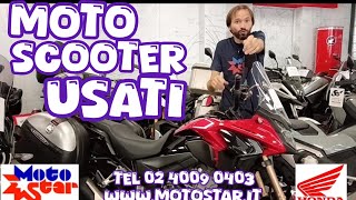 MOTOSTAR HONDA MOTO E SCOOTER USATI [upl. by Nolita]