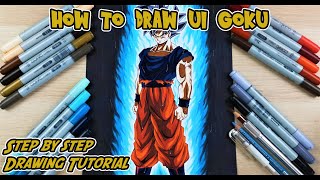 Drawing Goku Instant Transmission to King Kais Planet [upl. by Trescha]