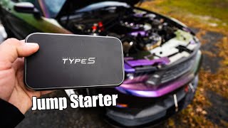 Type S 12V Jump Starter Review and How to use it [upl. by Shiroma]