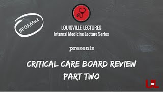 Critical Care Board Review Part Two with Dr Rodrigo Cavallazzi [upl. by Maison220]