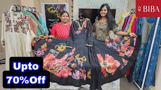 Bibaలో వావ్అనే 23Feb ఆర్టికల్స్70off లోBiba brand showroom itemsbig discountVideo calBsmart [upl. by Umeh]