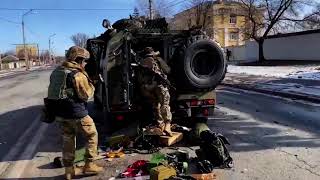 Street Fighting In Kharkov Footage  Ukraine Urban Warfare [upl. by Sivla931]