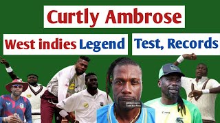 Curtly Ambrose All Test Records [upl. by Nywg]