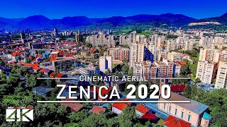 【4K】Drone Footage  Zenica  City at the Bosnia River 2019  Cinematic Aerial Film  Herzegovina [upl. by Lyrem]