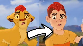 If The Lion Guard Characters Were Humans [upl. by Drhcir]