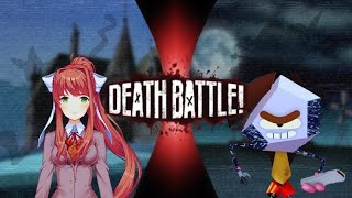 Monika VS Rob DDLC VS TAWOG  DEATH BATTLE HYPE TRAILER [upl. by Gilman]