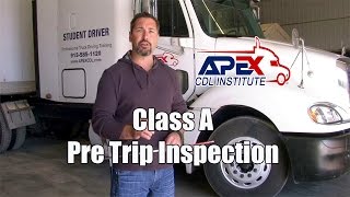 How to perform a Class A CDL PreTrip inspection Demonstrated by a state licensed CDL examiner [upl. by Monjo]