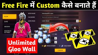 Custom kaise Banate hain  custom kaise banaen  free fire custom kaise banate hain [upl. by Mendes]