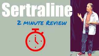 Sertraline Review in 2 Minutes  Uses Dosage Warnings and Side Effects [upl. by Kamillah]