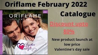 Oriflame February 2022 catalogue HD unboxing  Full HD February 2022 catalog C02 2022 new oriflam [upl. by High]