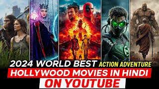 Top 10 New SciFi amp Adventure Hollywood Movies On Youtube In Hindi  2024 Hollywood Movies in Hindi [upl. by Uria646]