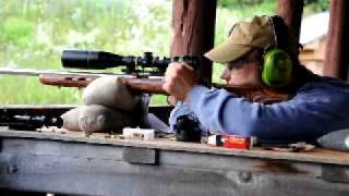 Savage Mark II BTVS at the Range Shooting 100 Yard Groups Part 1 of 2 [upl. by Llenroc]